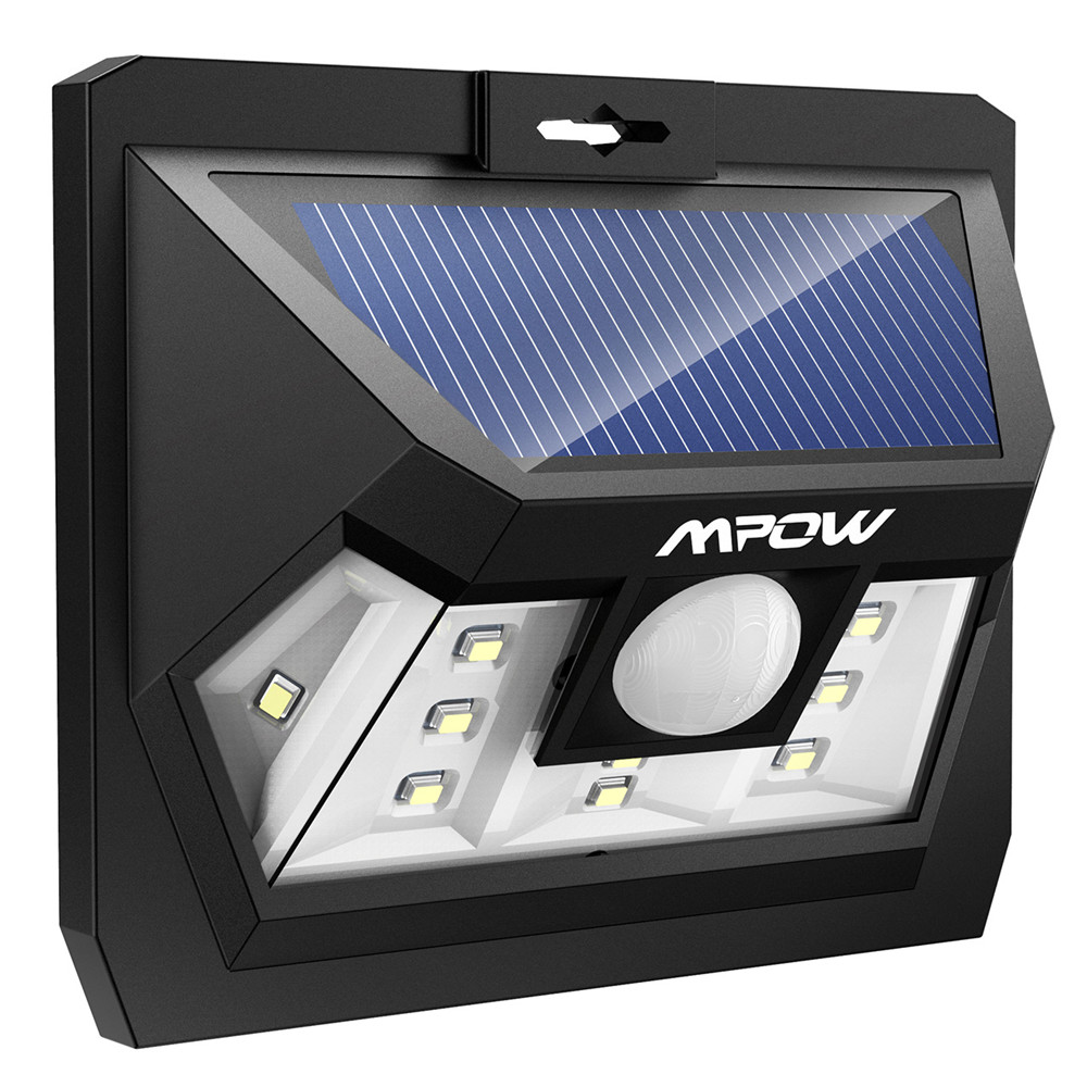 【送料無料】Mpow 10 LED ソーラーライト センサーライト 人感センサーライト 防犯ライト 外灯 壁掛け式 太陽発電 省 - ウインドウを閉じる
